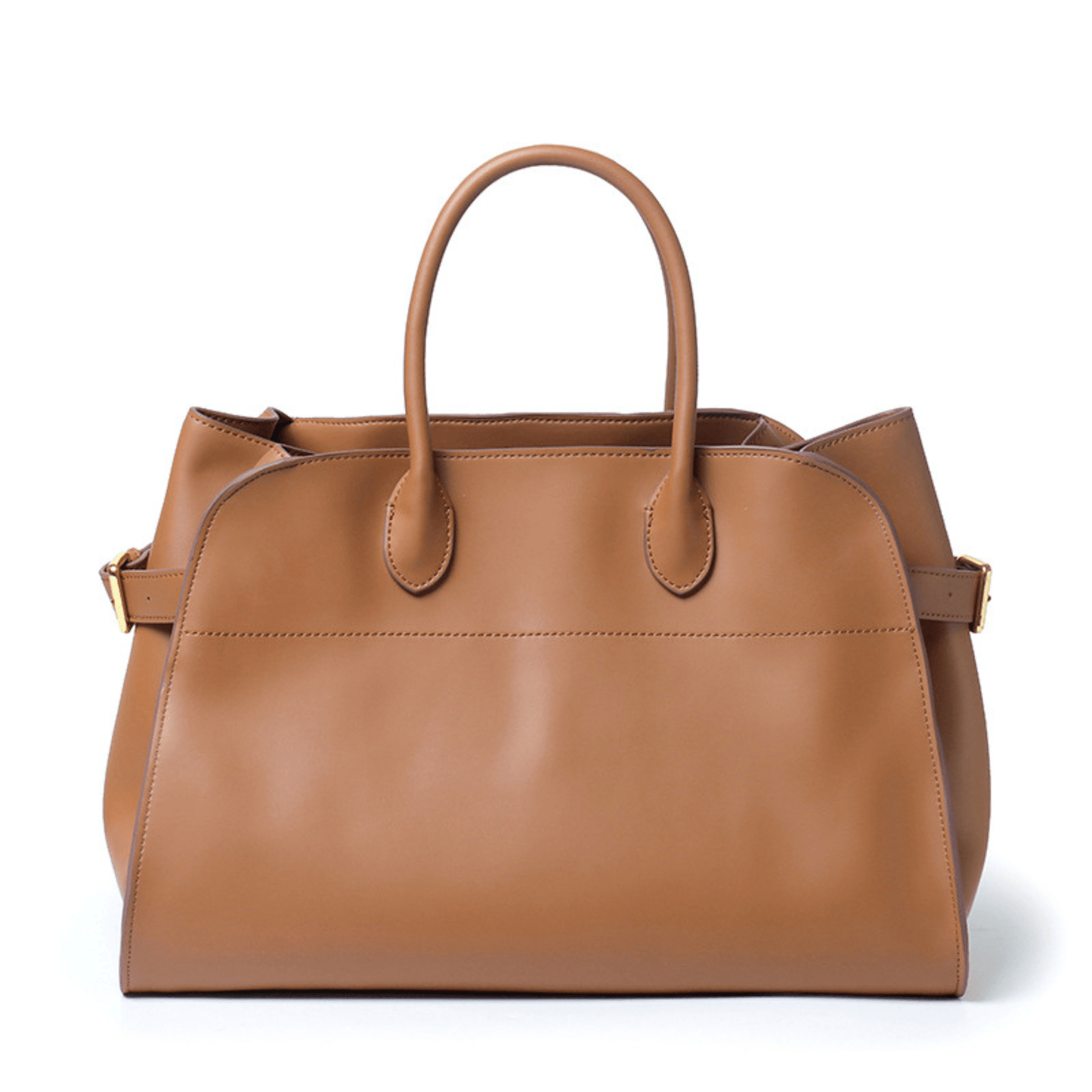 The "Row-Margaux-inspired" Luxurious Leather Tote Bag - Trendiesty Worldwide