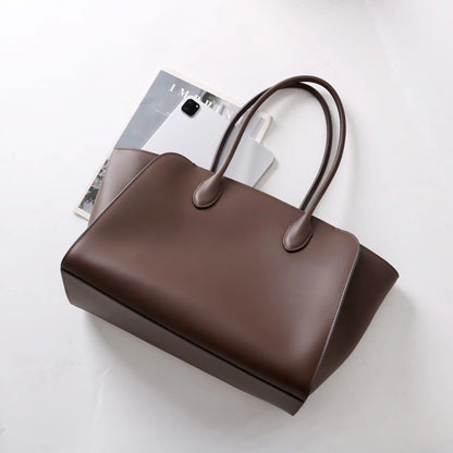 Large Luxurious Leather Tote Bag