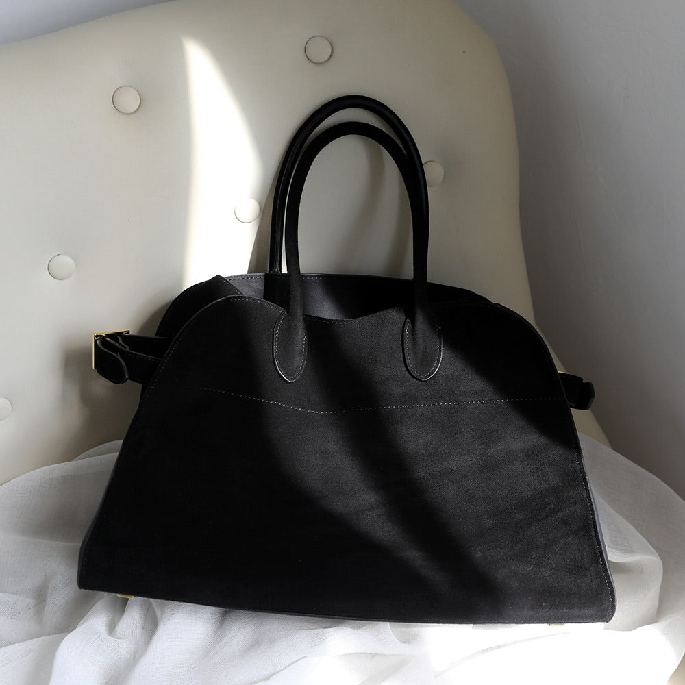 Luxurious Top-Layer Leather Tote Bag