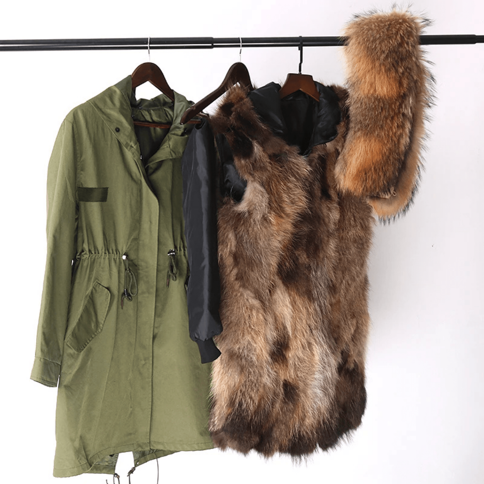 Women's Luxury Real Fur Waterproof Parka "Alpha Style" - Trendiesty Worldwide